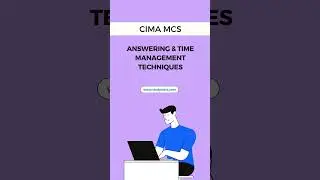 CIMA MCS Answering & Time Management Techniques. #cima    #cimamanagementcasestudy #studyattcs