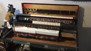 How a Vintage Analog Yamaha YC-25D Combo Organ Works: Inside, Walkthrough + Repair Tips!