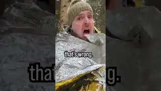 Спасательное одеяло &mdash; золото или серебро спасёт вашу жизнь? 🤔🤔🤔
