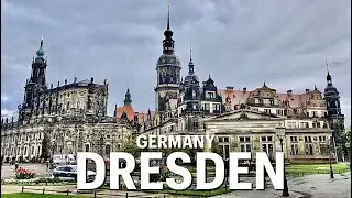Dresden - the striking city silhouette - Germany