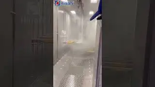 Stainless steel powder spraying booth in UAE