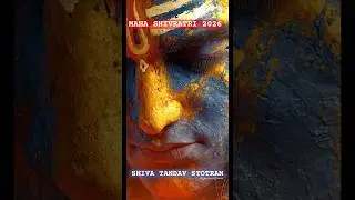 Shiva Tandava Stotram 🕉️: Maha Shivratri 2026 Special #shorts #mahadev #mahashivratri