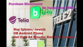 Purchase Electronics on Instalments or EMI in Lithuania | Purchase Iphone @0% Interest in Lithuania|