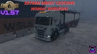Шортс ETS 2 v1.57☑️Катаем Ивент Cruising Nordic Horizons+Frosty Winter Mod(Зима)🔥🔥🔥#short#shorts
