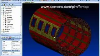 [TECH TIPS Simcenter Femap] Random Color by Property ID