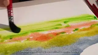 How to Use Watercolor on Canvas | PHOENIX Professional Watercolor Canvas Tutorial