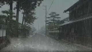 Rain Sounds For Sleeping 99% | Fall Asleep Fast With Heavy Rain & Relaxing Thunderstorm At Night