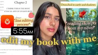 edit my debut fantasy novel with me WRITING VLOG 🧚🐉(reading my book + line editing process) 🪔🪷