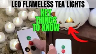 Topstone LED Flameless Flickering Tea Light Candles - Amazon Review