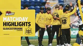 HIGHLIGHTS | Charlesworth and De Lange star as Glos win | Glos v Glamorgan | Vitality T20 Blast