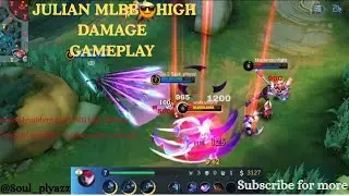 JULIAN MLBB😎 HIGH DAMAGE GAMEPLAY 🎮|| Julian mlbb high damage gameplay 