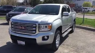 2017 GMC Canyon SLE 4WD Crew Cab Silver Oshawa ON Stock #171272