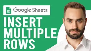 How to Insert Multiple Rows in Google Sheets (How to Add Rows in Google Sheets)