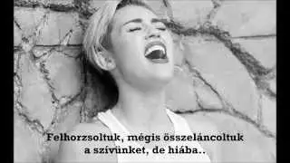 Miley Cyrus Wrecking ball magyar fordítás