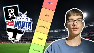 Ranking Every AFL Club's Fans! (Tiermaker)
