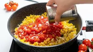 Stuffed Pepper Taste, Zero Stuffing! One-Pan Skillet #OnePanMeals #EasyDinner #ComfortFood