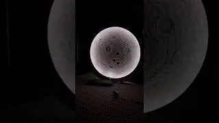 This DIY Moon blew my mind! It looks like a real moon floating there. What do you think?