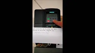 Programación Micromaster 440 (frecuencias fijas, potenciómetro e inversión del sentido de giro)