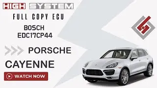 Porsche Cayenne ECU BOSCH EDC17CP44 Full Copy