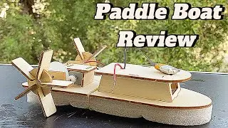 Electric Motor Paddle Wheels Boat Review | Dc Motor Ship
