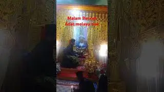 Malam berinai. Adat suku Melayu Siak riau #melayu #melayuislamberaja #melayuriau