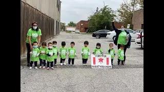 Terry Fox Run 2021-Sunrise Montessori in Markham