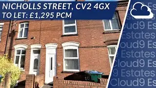 Virtual Tour - Nicholls Street | Hillfields | CV2 | Four Bedroom Professional Home To Let | &pound;1295PCM