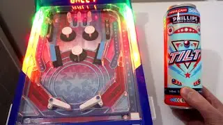 trying some Phillips Tilt pinball beer this weekend