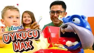 Adeland Uykucu Max Masa Oyunu. Oyuncak kutusunu a&ccedil;ıyoruz