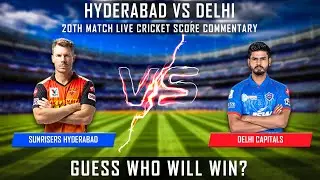 IPL 2021 LIVE SRH VS DC 20TH MATCH LIVE SCORES WITH COMMENTARY SUBSCRIBE FOR MORE