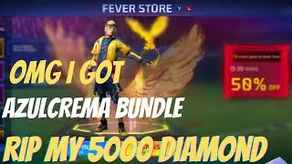 OMG I GOT AZULCREMA IN MOTION BUNDLE |FREE FIRE NEW EVENT | SHINU FF 07
