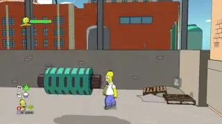 The Simpsons Game - Undiscovered minor glitch? (Xbox 360)