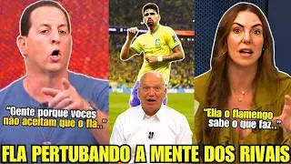 AVASSALADOR! MÍDIA SEM DORMIR COM AS CONTRATAÇÕES DO FLAMENGO  GLENDA E BENJA MITAM NA DEFESA DO FLA