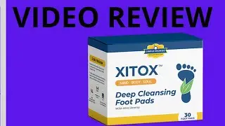 XITOX DEEP CLEANSING FOOT PADS - XITOX FOOT PADS REVIEW - XITOX REVIEW - XITOX FOOT PADS