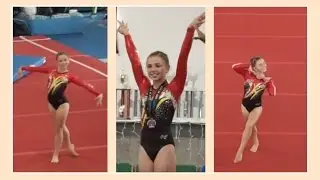 Katie Qualifies For Level 9 Gymnastics | Flippin' Katie