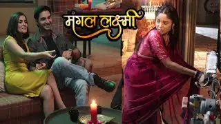 Mangal Lakshmi Latest Episode | Lakshmi Changed Kartik & Jiya's Music Video Pendrive | | On Location
