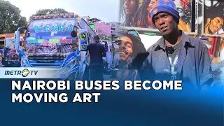 Nairobi&rsquo;s Matatu Buses Transform Public Transport Into Moving Street Art