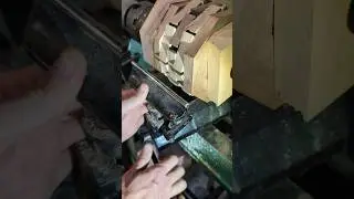 Setting up the lathe &nbsp;#woodwork #woodworking #segmentedwoodturning #tools #lathe #setup