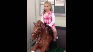 A thrilling horse ride