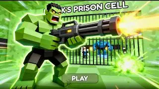 NEW! HULK'S PRISON RUN OBBY ROBLOX