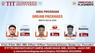 TIT | Technocrats Group | MBA | Business Analytics | B Tech | Admission Open