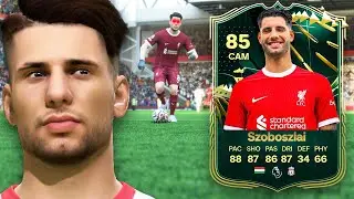 85 TRIPLE THREAT EVOLUTIONS SZOBOSZLAI IS INSANE IN EA FC 24!!