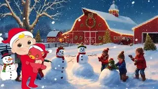 🎄 Christmas at the Farm | Holiday Songs for Kids 2024