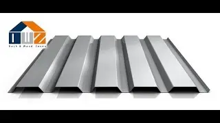 DWZ - Trapezblech PA35/1035TW mit 25 &micro;m Polyester Beschichtung