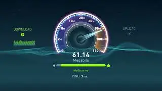 My TPG NBN FTTP Speedtest