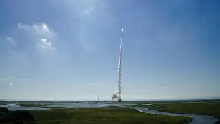 Drone footage of the Minotaur IV launch from the pad at NASA Wallops Island! Full sound! CRANK IT!