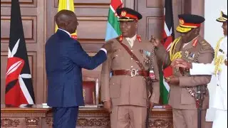 LIVE: President Ruto making new changes to KDF leadership after Gachagua attempted Coup!