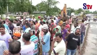 Odisha : Traders oppose eviction on Balasore OT road | Sanket Tv