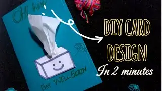 DIY Get Well Soon Card | Easy Handmade Card Design @farjanaDrawingAcademy