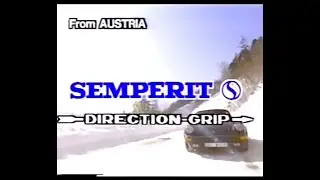 Semperit (Conti) Direction Grip studless outstanding dynamism 15-second commercial (Japan, 1990)